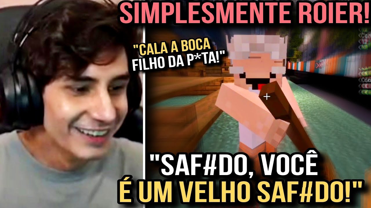 ROIER VOLTOU COMO O ZELADOR E FOI IMPOSSIVEL TANKAR KKKK - MELHORES MOMENTOS | QSMP