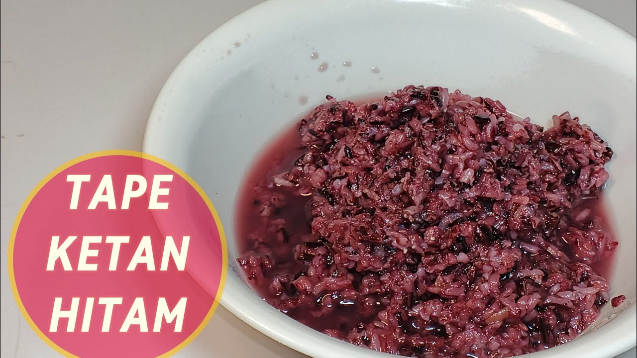 WAJIB COBA⁉️TAPE KETAN HITAM MANIS TANPA TAMBAHAN GULA 