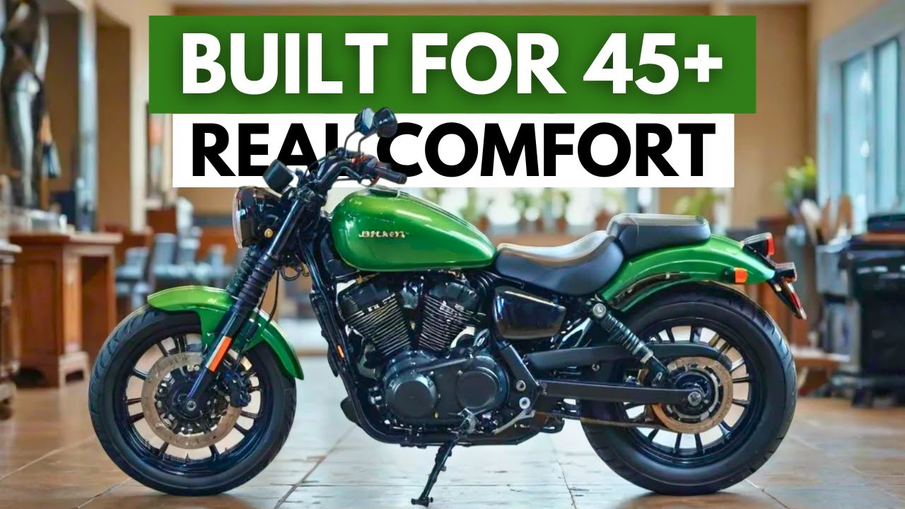 12 Comfortable Motorcycles For Men Over 45