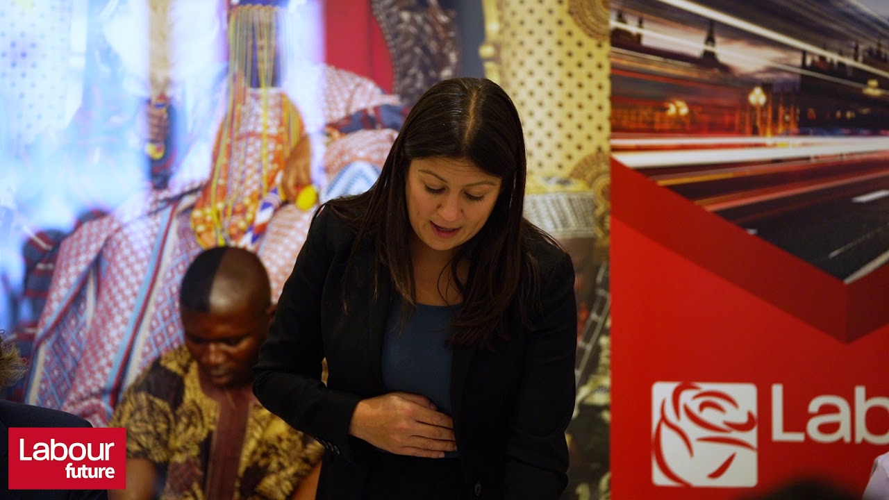 Lisa Nandy opens the LF fringe event, 2018