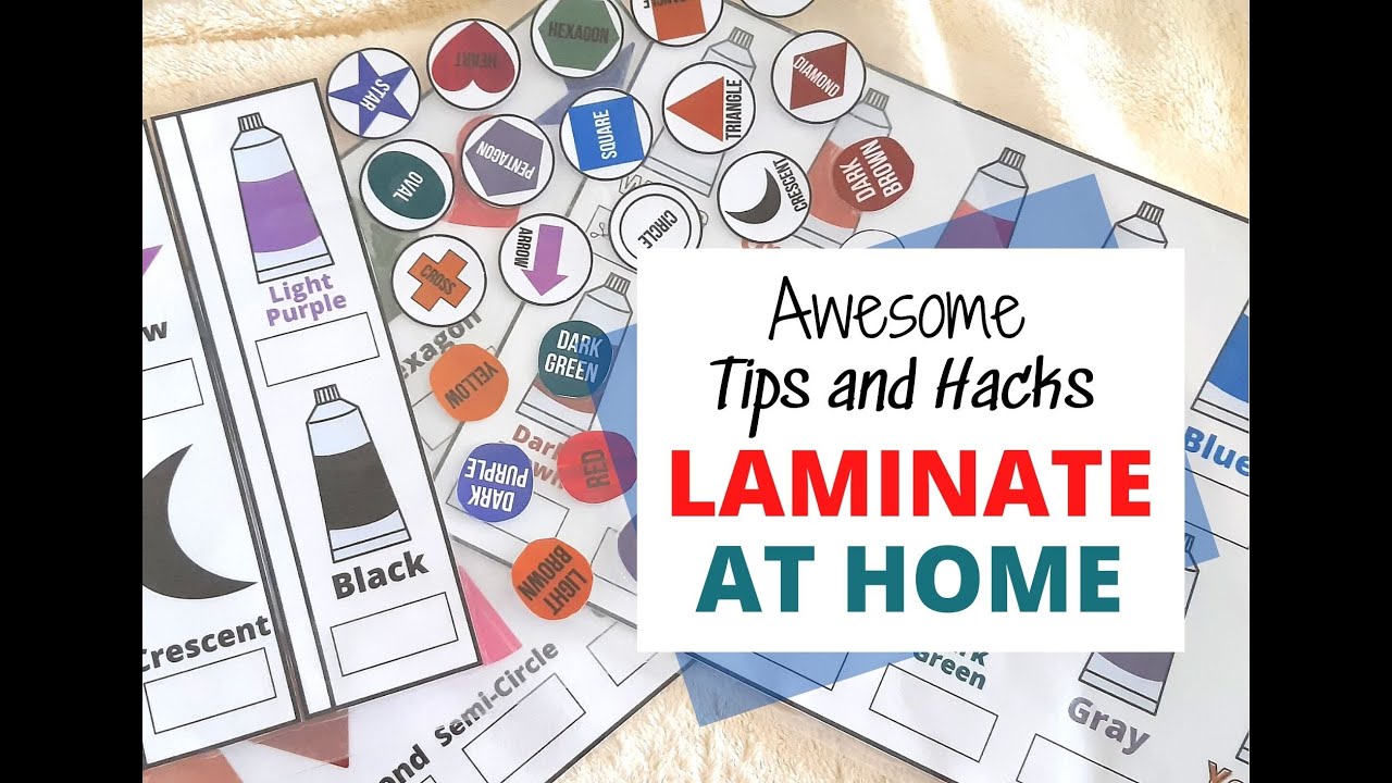 How to Laminate with an Iron | DIY laminate at home | (Without a Laminator/ Lamination Machine)