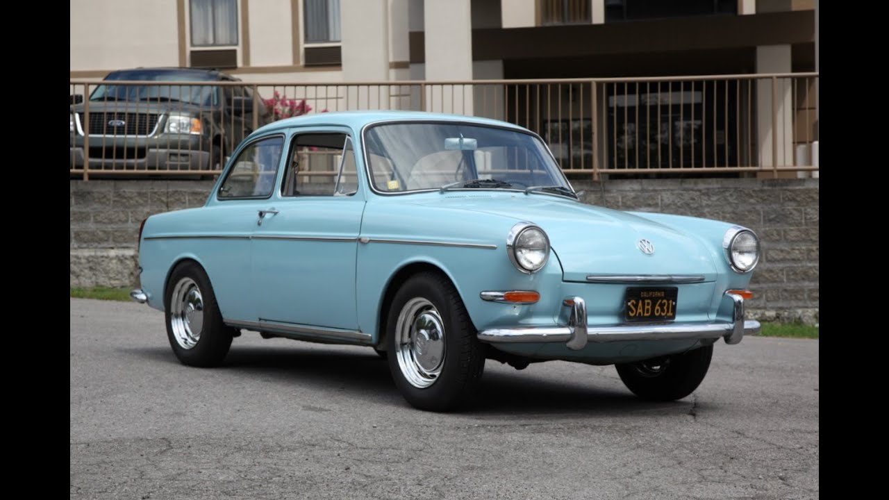 Volkswagen 1500S Notchback Type 3 1965 года. ОБЗОР!