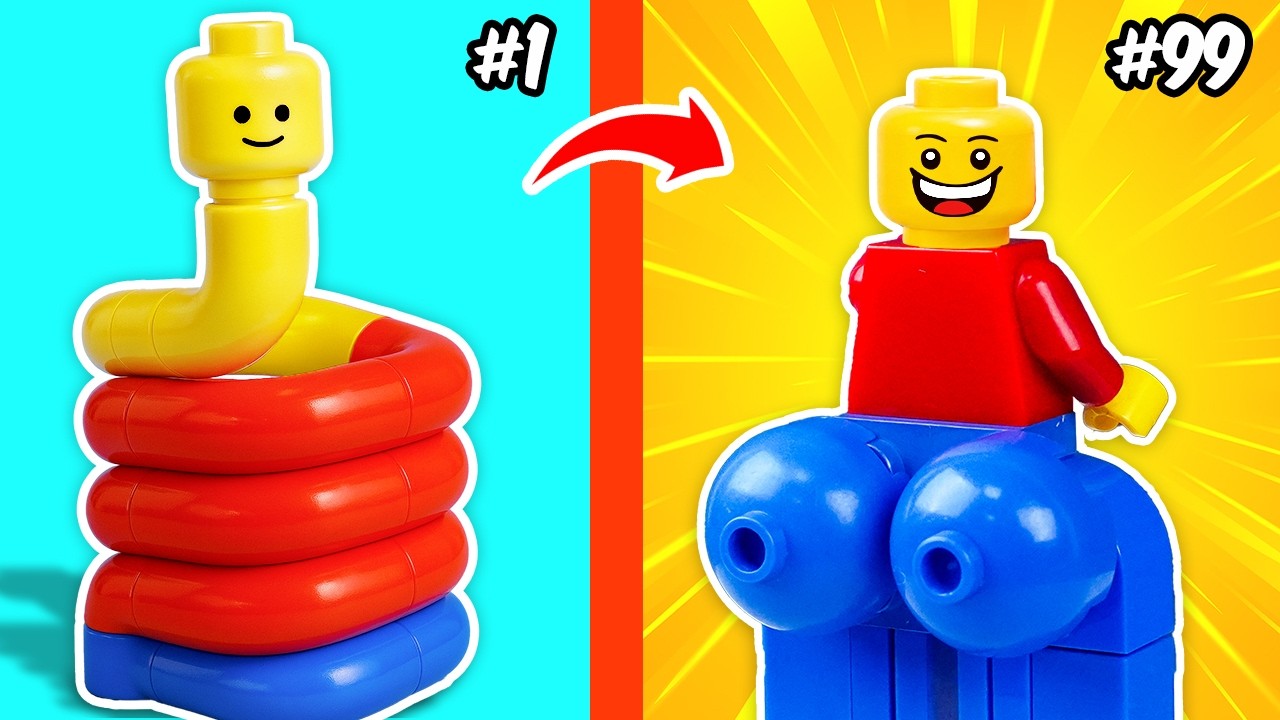 Top 5 NIELEGALNYCH element&oacute;w LEGO | BEAR Bricks Polish