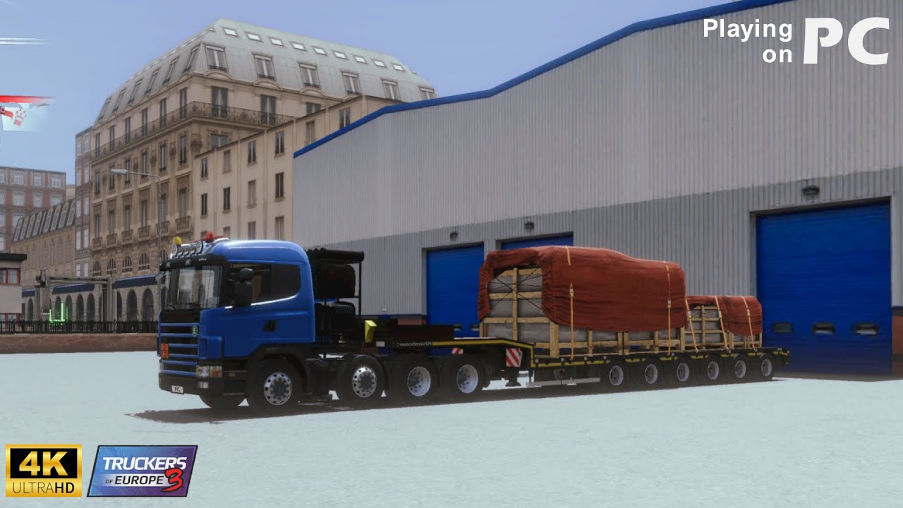 Ultra Graphics 4K Gameplay |45T Machine Parts | 372 KM Zurich to Nancy | Mobile Game on PC