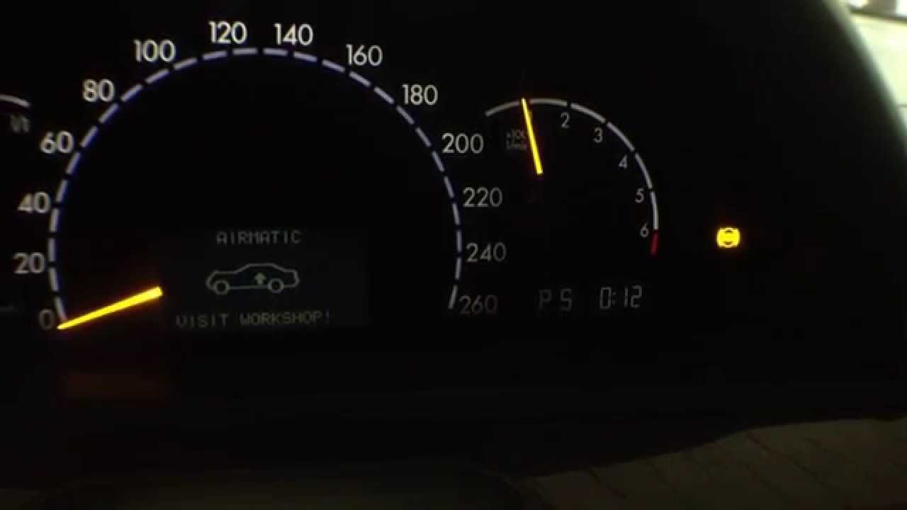 Mercedes-Benz S320 (W220) отключаем аккумулятор, последствия.