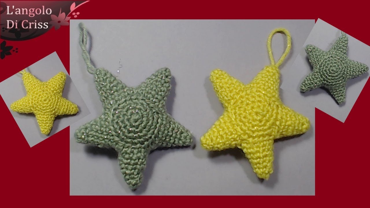 Stella all'uncinetto/amigurumi 