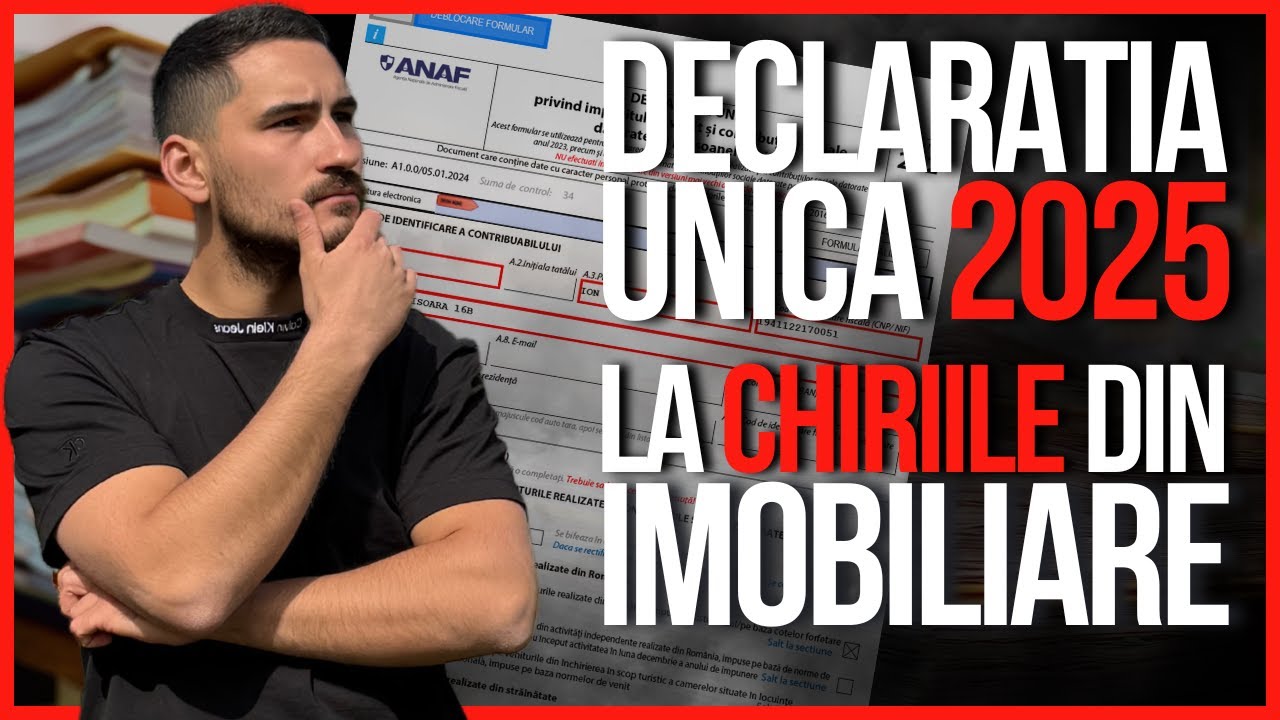 Declaratia Unica 2025 pentru Veniturile din Chirii | Completata Pas cu Pas