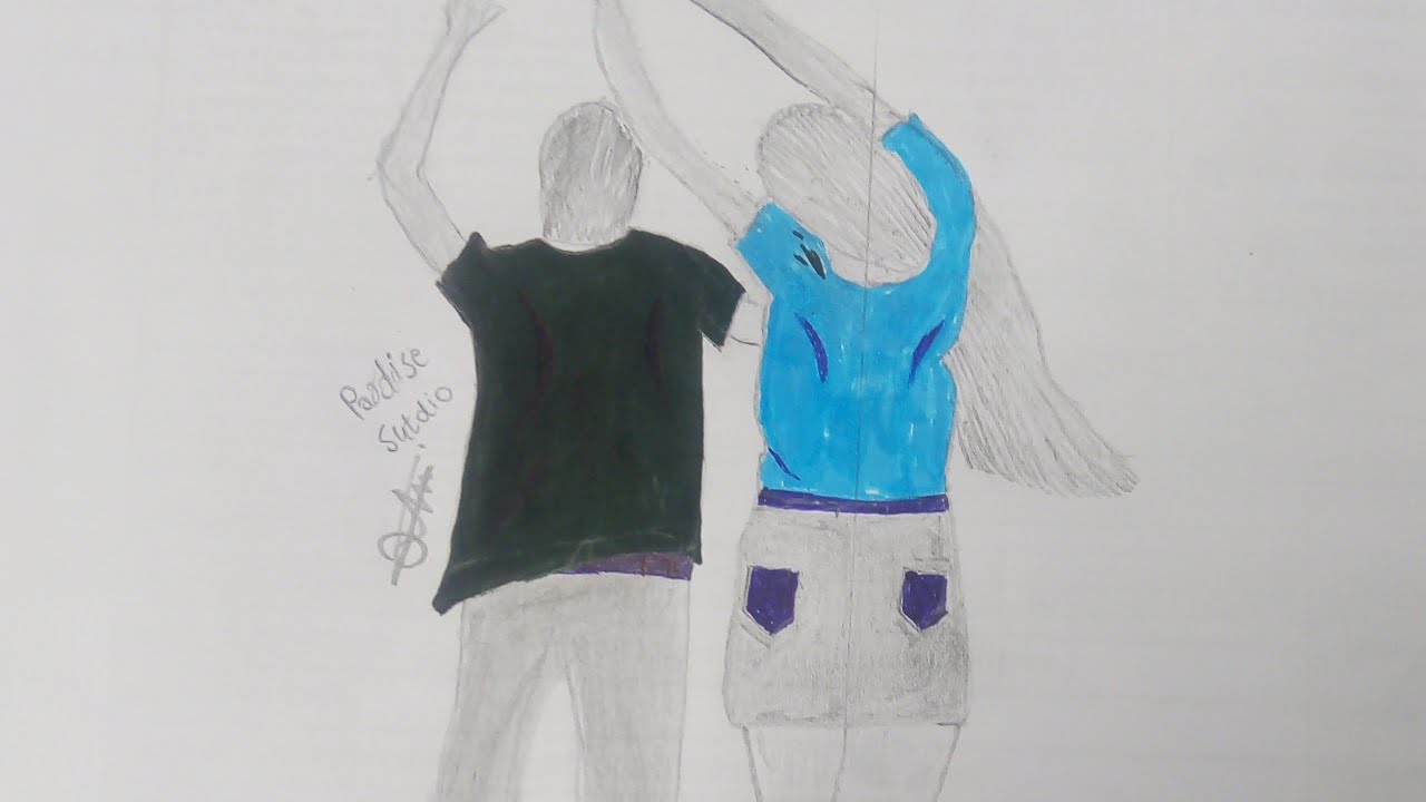 cute boy and gril couple lover pencil drawing  art#pardesi #art #drawing#pencildrawing #couple