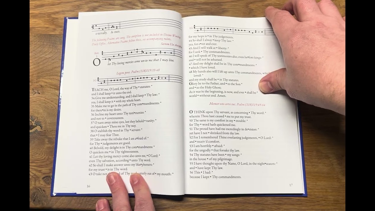 Introducing the Plainchant Breviary - Minor Hours