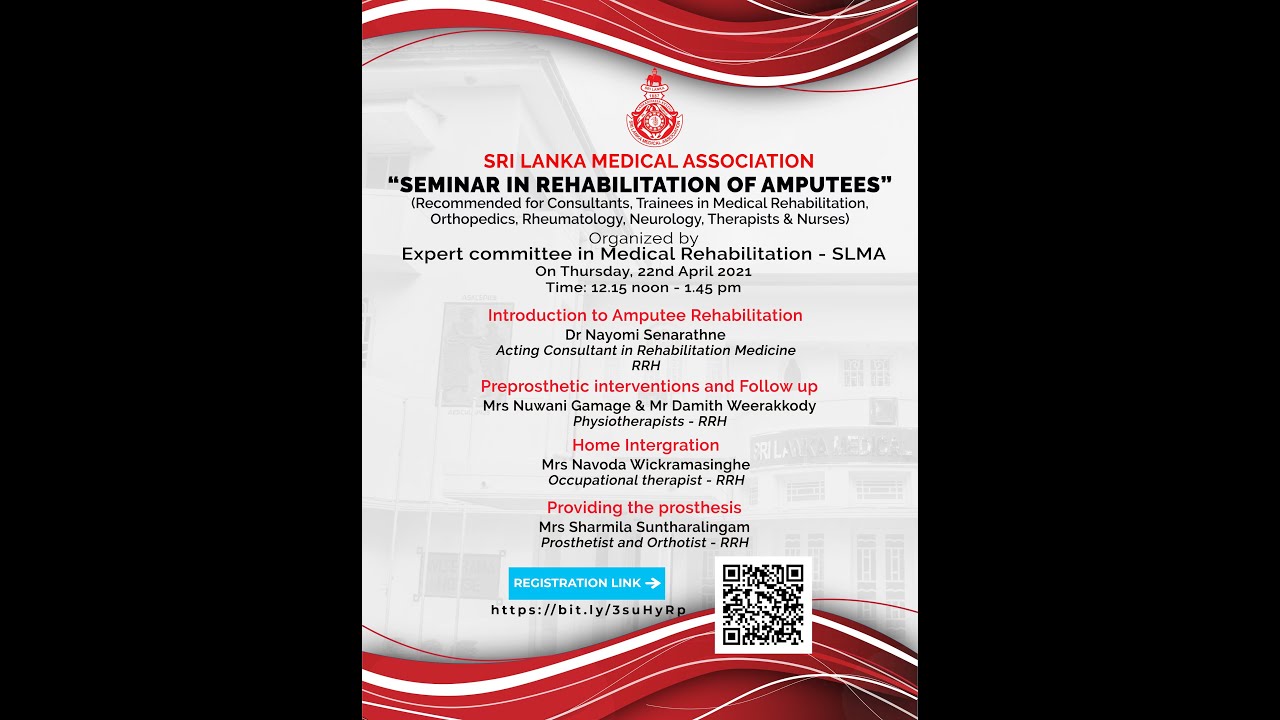 Seminar in Rehabilitation of Amputees - 22.04.2021
