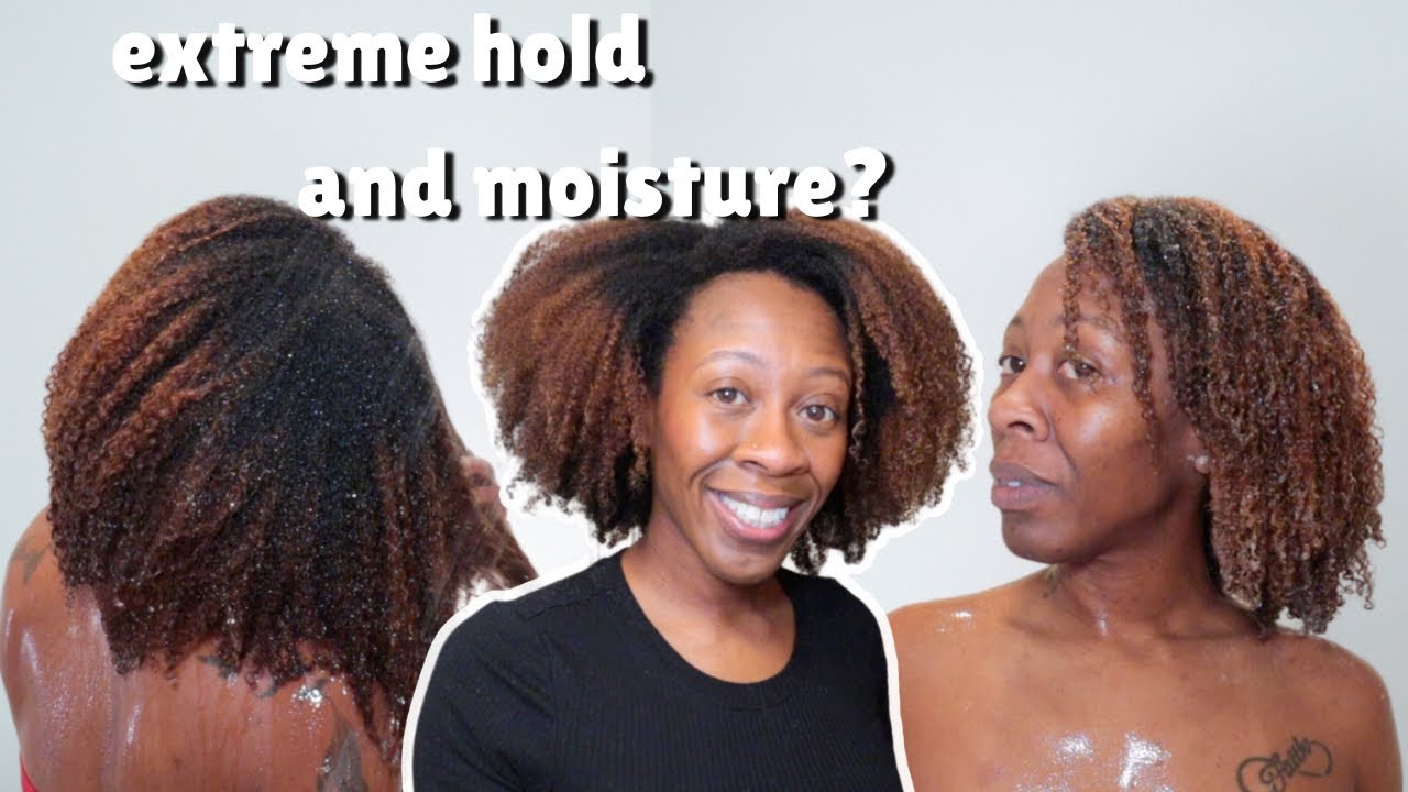 WE LOVE TRYING A NEW GEL! | Extreme Hold Gel Wash and Go| Heyknottygirl Hair