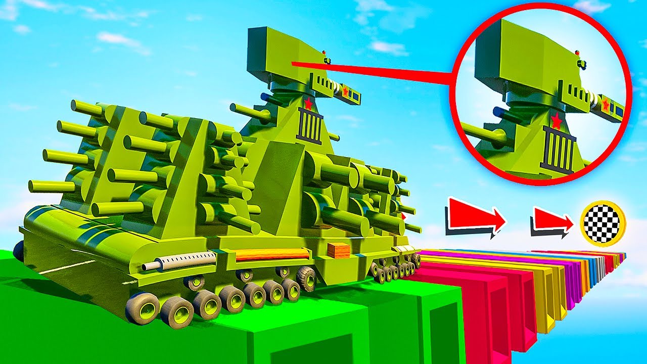 КАК ДАЛЕКО КВ-44 СМОЖЕТ ПРОЕХАТЬ ПО СЛОМАННОЙ ДОРОГЕ В БРИК РИГС! ЛЕГО ЭКСПЕРИМЕНТ В BRICK RIGS!