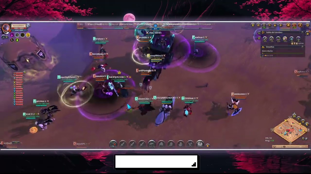 Puñetazo en la cara | SPETSNAZ GRAIL vs HONORIS | PÚAS pov | Albion Online ZvZ