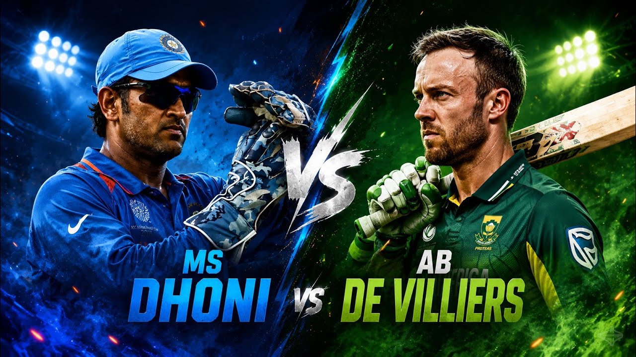 MS Dhoni vs AB De Villiers कौन है BEST? | Cricket Tigdi