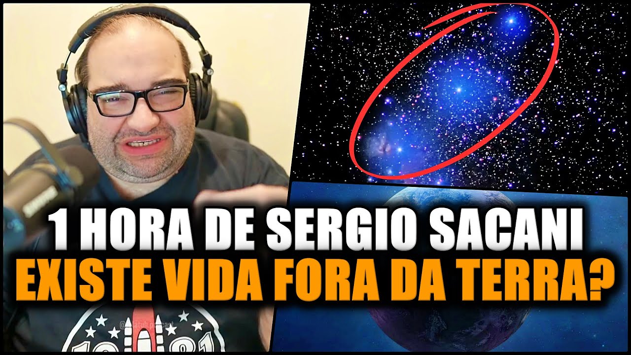 1 Hora de Sergio Sacani Ser&aacute; Que Existe Vida Fora da Terra?