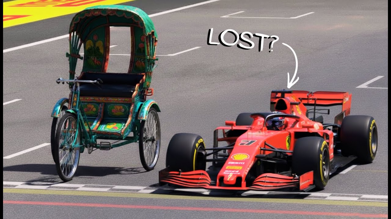Can an F1 car Beat BANGLADESHI Rickshaw?
