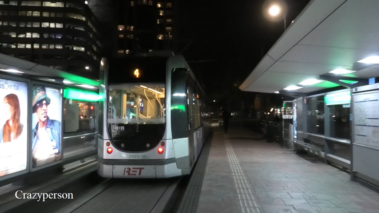 RET Tram 4 Molenlaan - Rotterdam Centraal in Oktober 2021