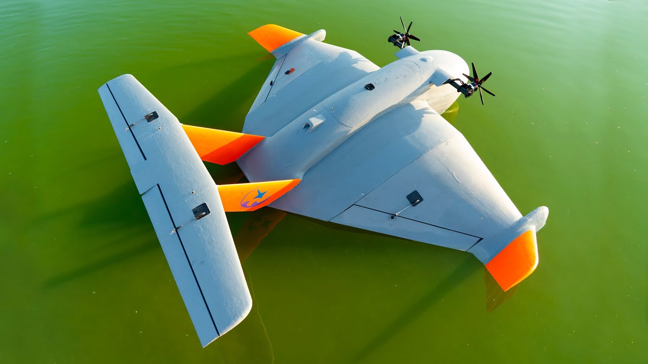 Huge R/C Seaplane