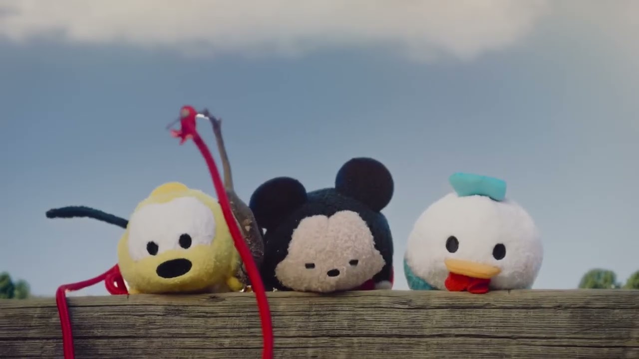 (Re-uploaded) Mickey Mouse Plush Goes Fishing | Tsum Tsum Kingdom Episode 4 | Disney
