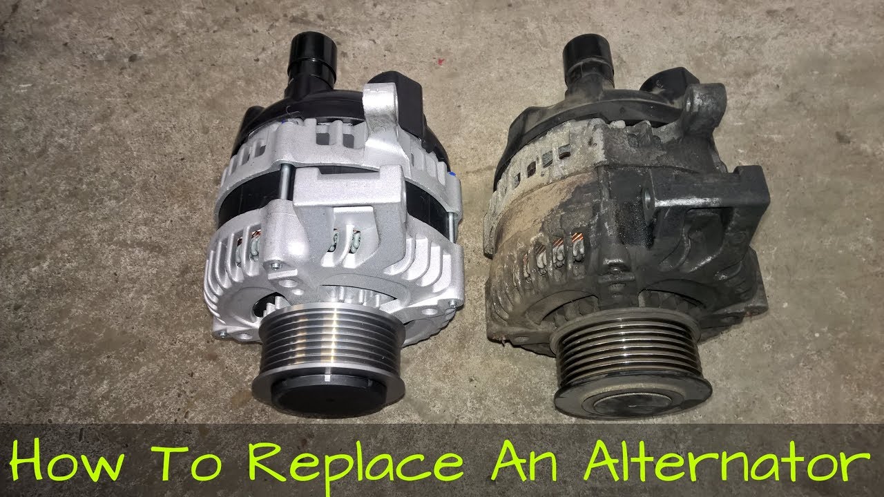 Alternator Replacement In A  Honda Accord -  How To DIY