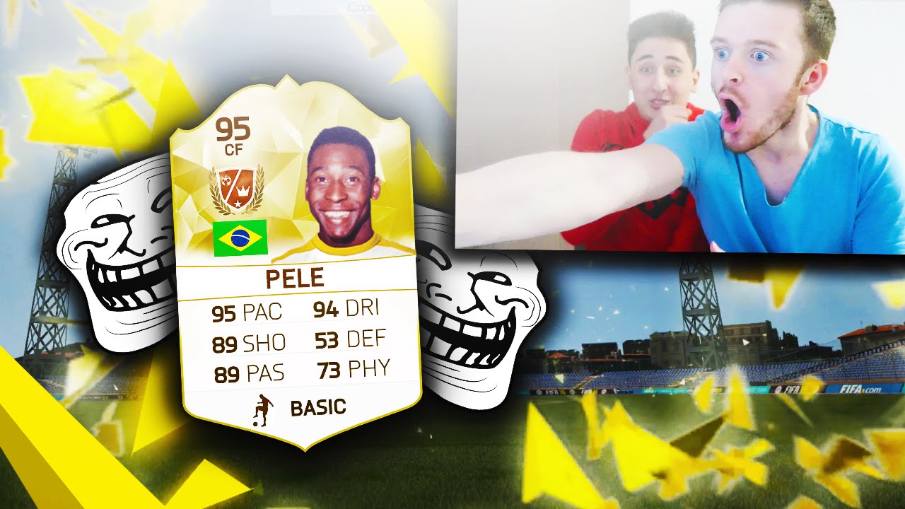 PELE IN A PACK PRANK!!! - FIFA 16 PACK OPENING