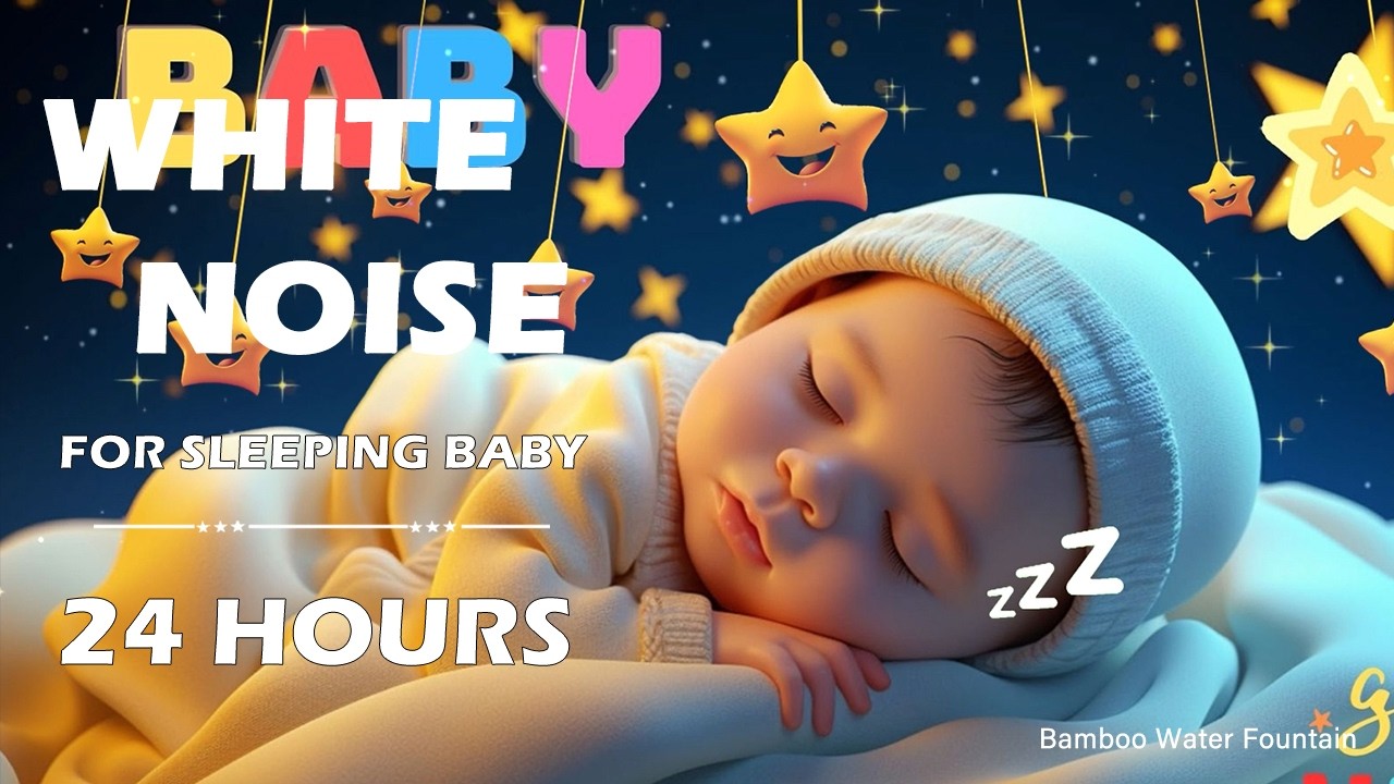 White noise 24 hours for baby | Sleep Sounds for Baby White Noise | Soothe Colic, Calm Infant