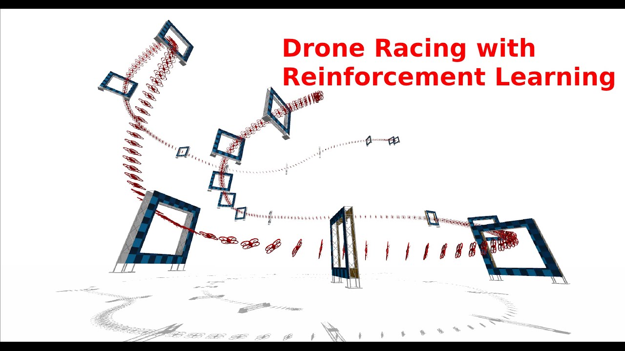 Autonomous Drone Racing with Deep Reinforcement Learning (IROS 2021)
