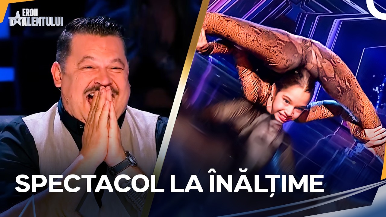 ARE DOAR 6 ANI!  Ce A Făcut Pe Scenă I-a Inghețat Pe Jurați! | Romanii au Talent