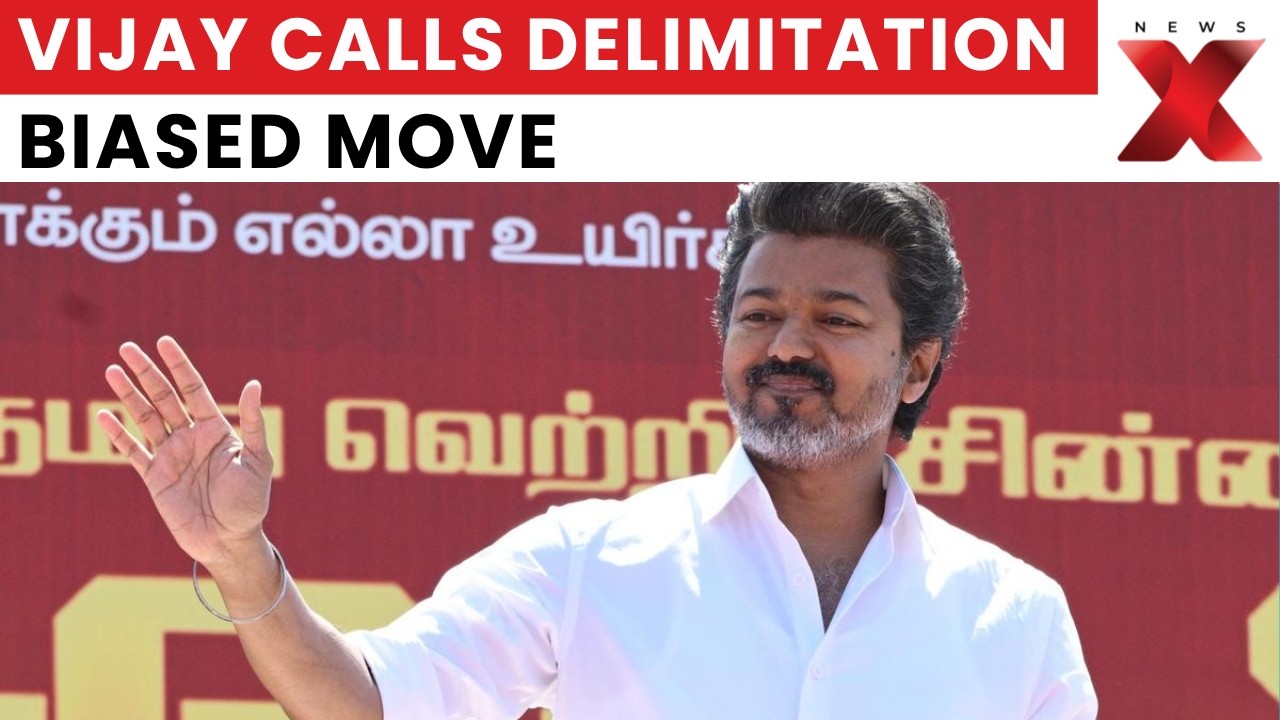 TVK chief Vijay calls delimitation biased, sparks fresh political debate in Tamil Nadu | Latest News