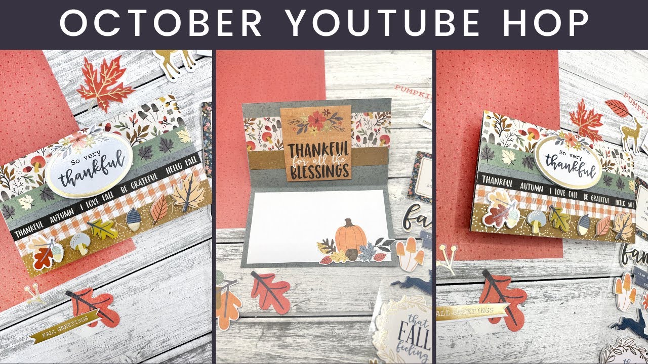October YouTube Hop - Fall Themed