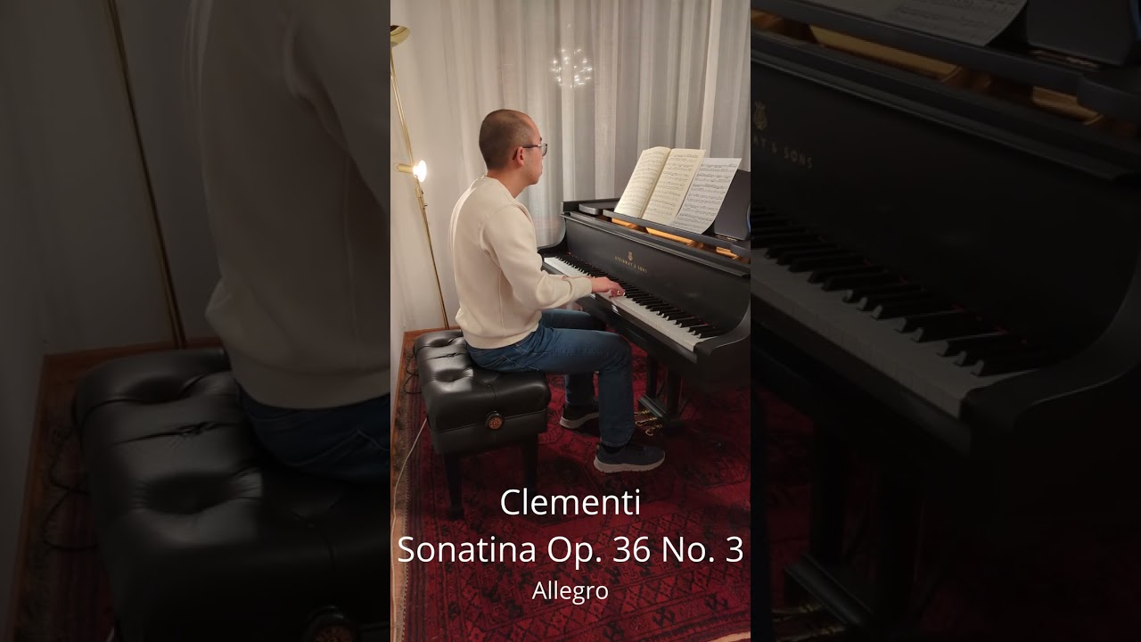 Clementi Sonatine Op 36 No 3