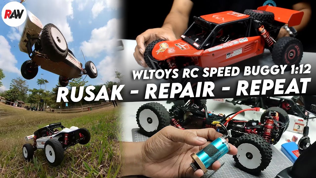 Mencoba Main RC dan ternyata.... - WLTOYS 124016 Buggy RC Car