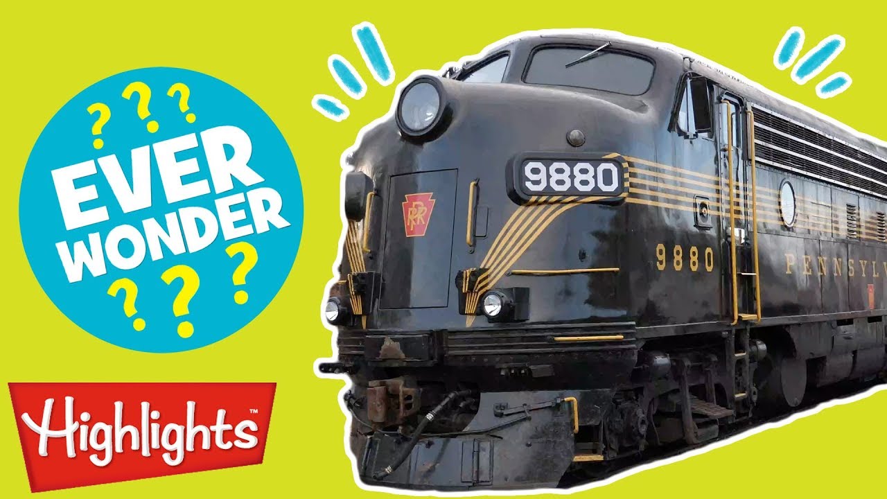 Look inside a passenger train | Ever Wonder? | Highlights Kids