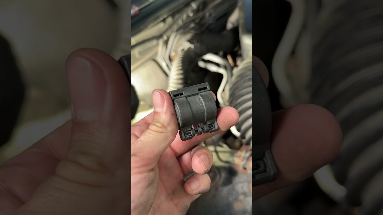 AC line clip removal on 2006 Tacoma