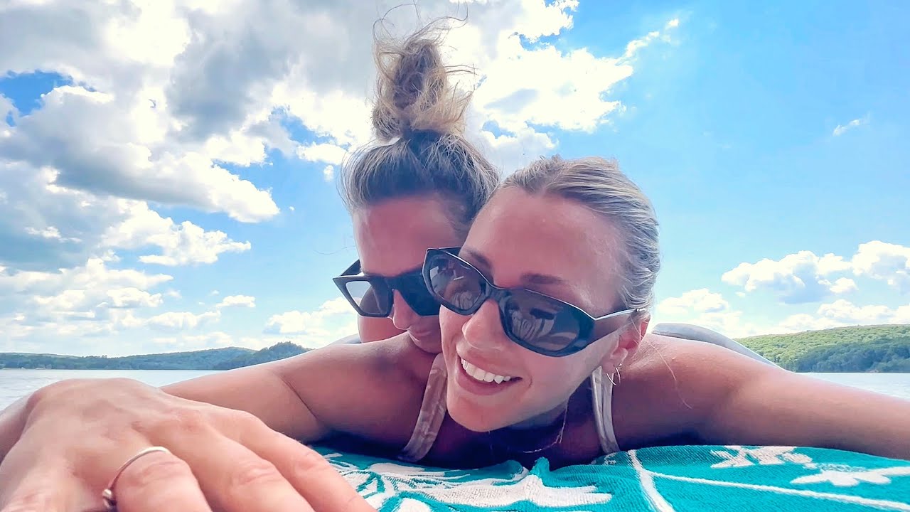 Girlfriends at the Lake