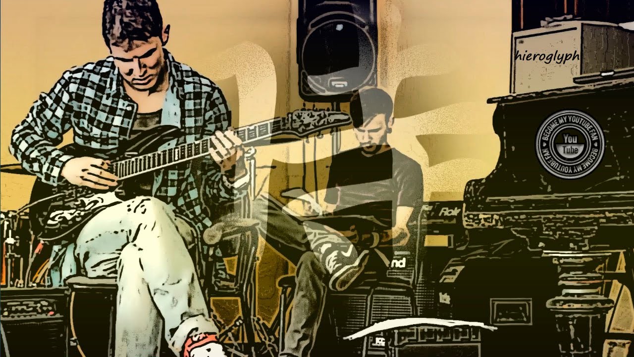 HIEROGLYPH — Heavy Metal Guitar Track + Shred Solo | Yuriy Naiznanku