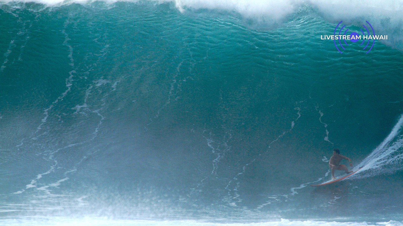LIVE NOW - Waimea Bay SurfCAM