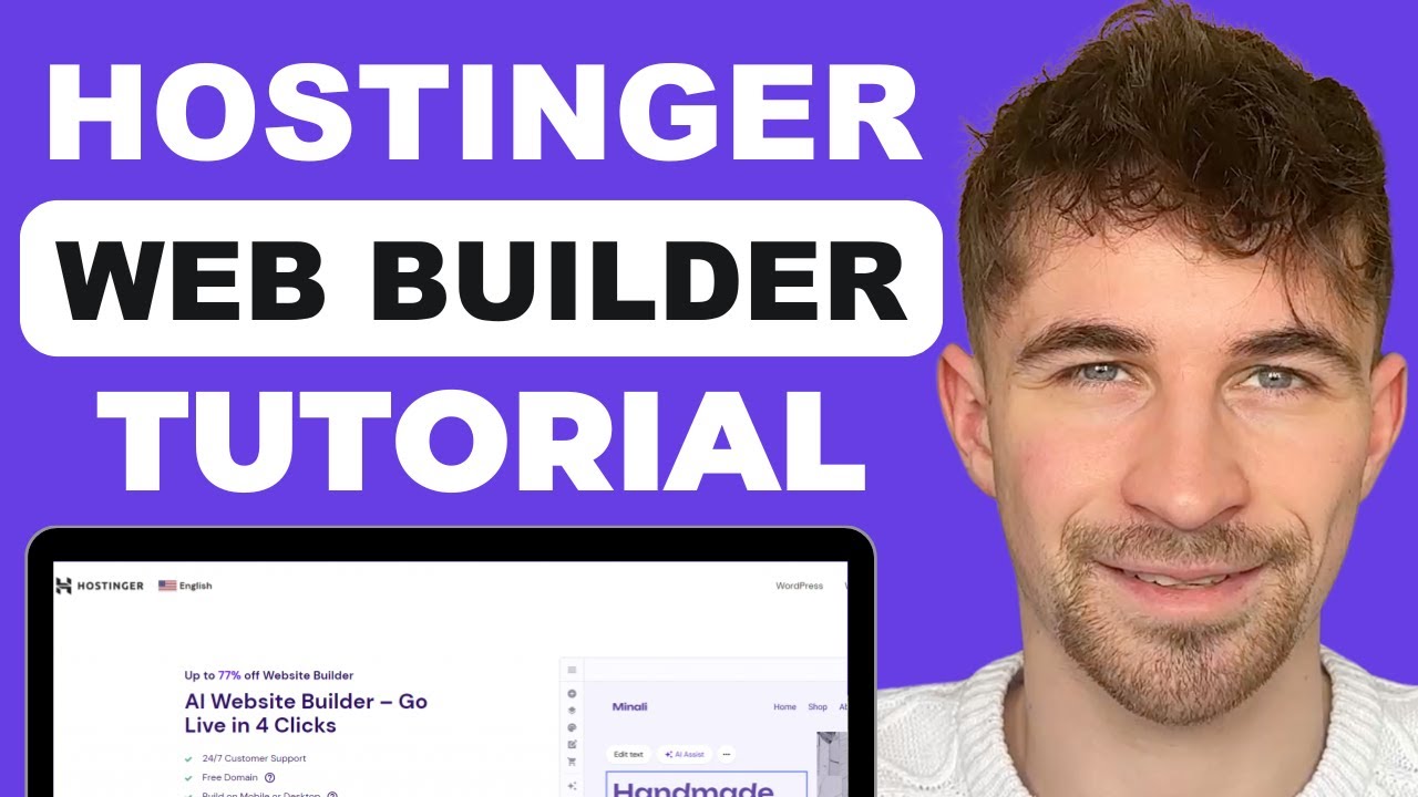 How to Create a Website With Hostinger Website Builder (2025)
