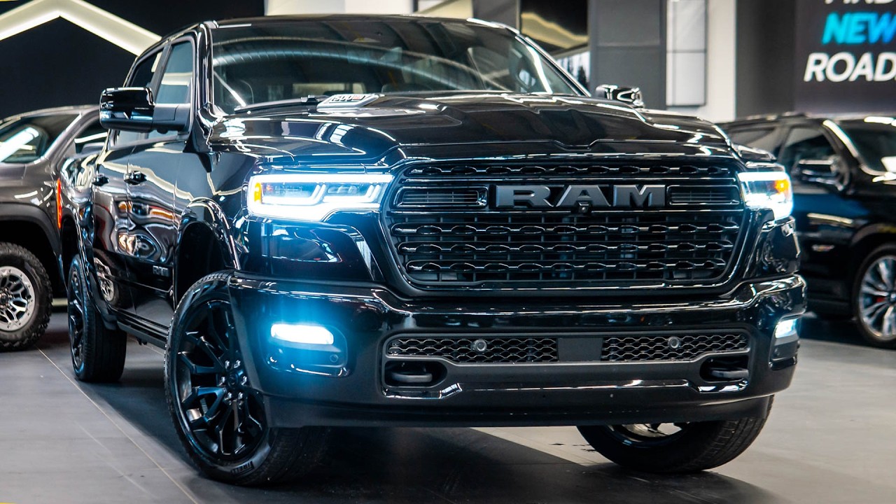 2025 RAM 1500 Limited night Edition - Sound, Interior and Exterior