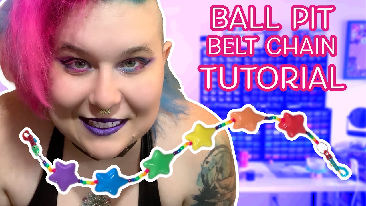 Kandi Ball Pit Star Chain | Easy Kandi Tutorial