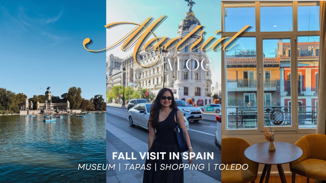 Madrid Vlog 🇪🇸 | 3 Days of Museums, Spanish pastries, Tapas, Casa De las Artes, Casa Loewe, & more