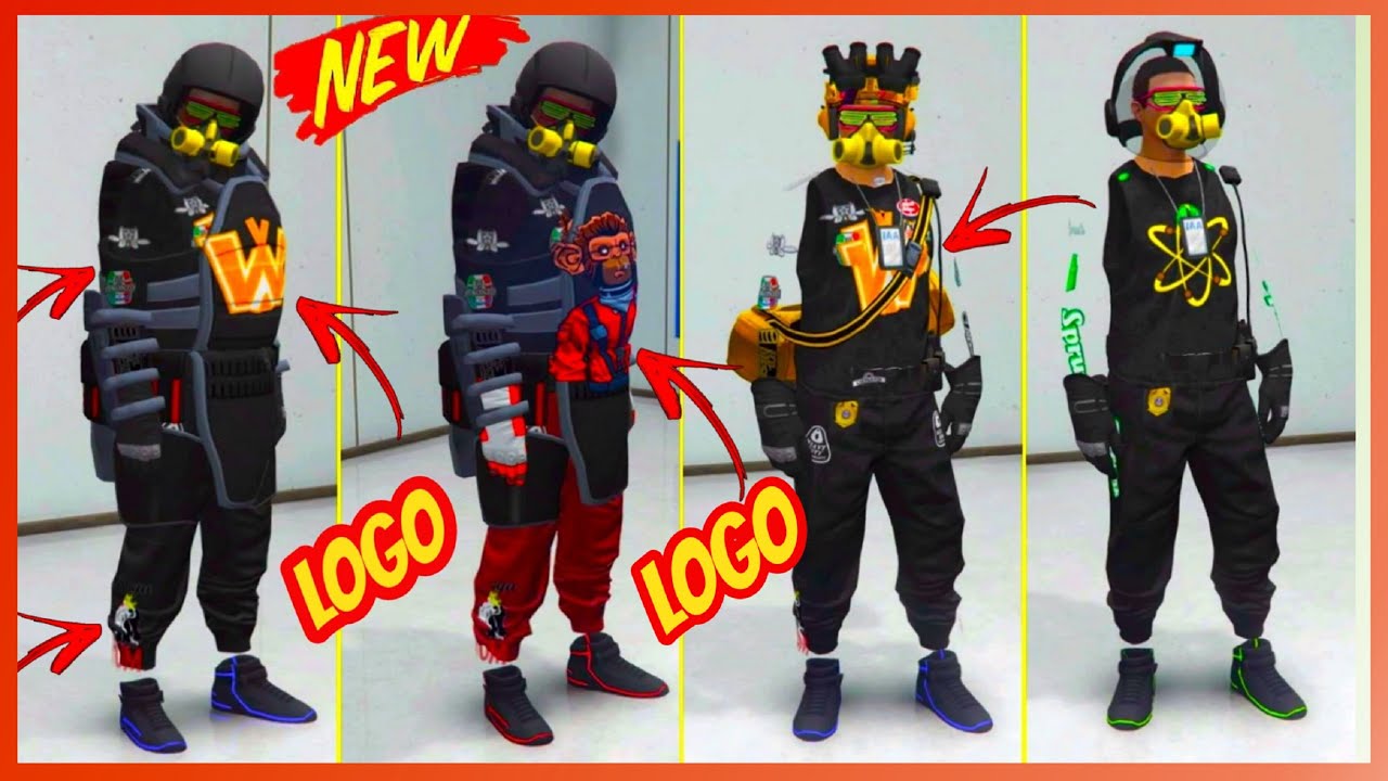 PATCHER  TENUES DANS GTA 5 AVEC DES LOGOS : STIKERS JOGGERS CEINTURE OU HAUT MASTODONTE