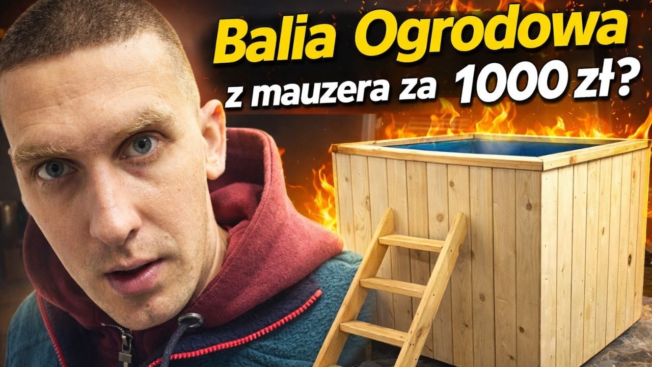 👉Czy zbuduję podgrzewaną balię ogrodową za 1000 zł? DIY eksperyment!