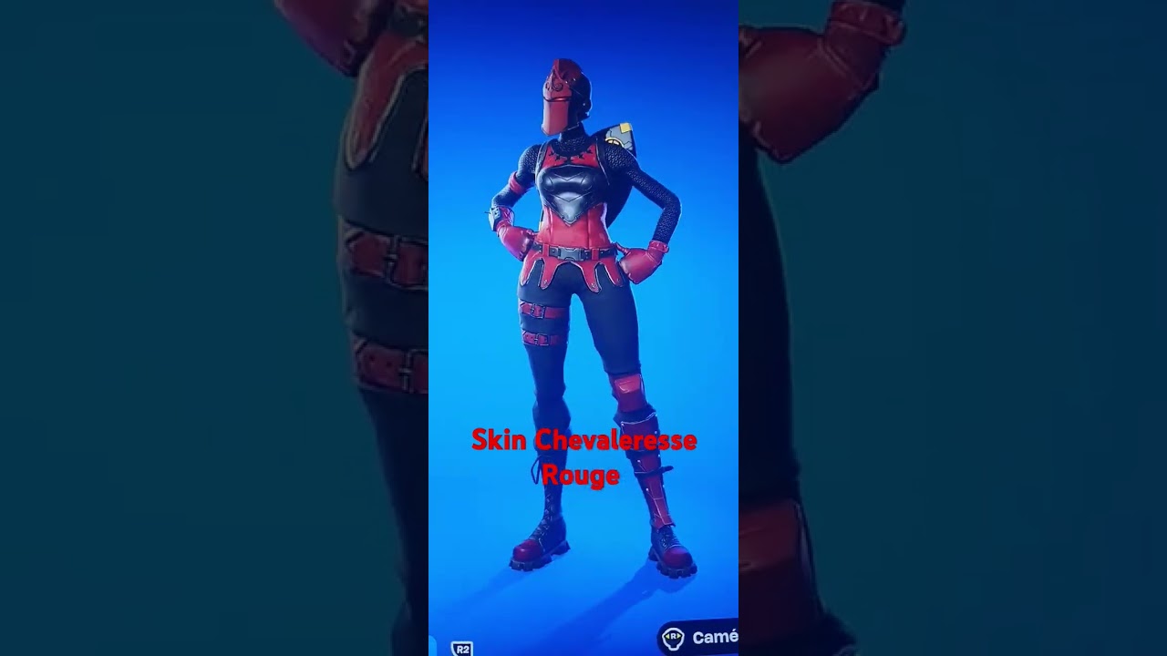 Fortnite Skin Chevaleresse Rouge