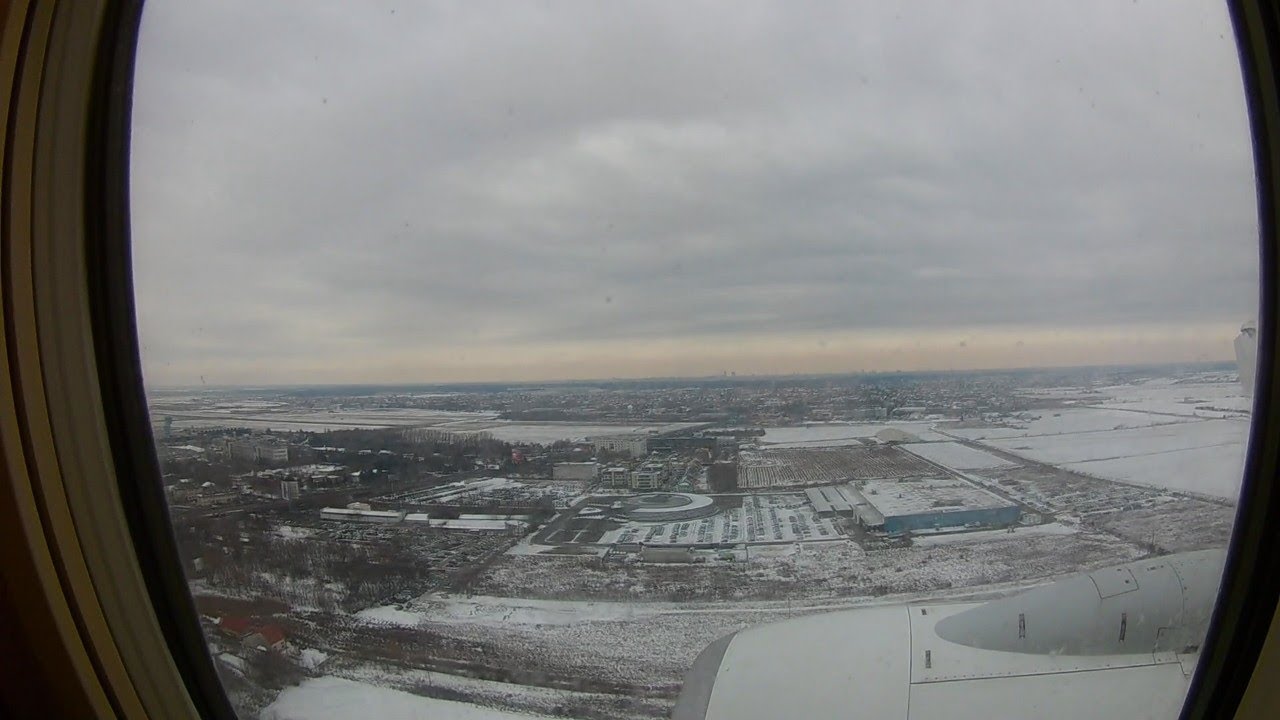Landing at Otopeni airport | Bucharest, Romania
