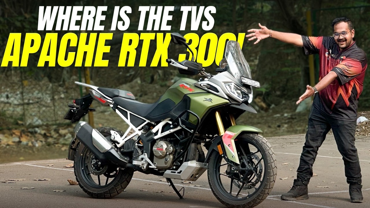 TVS Apache RTX 300 Road Test - So Good But Why The Delay? | @MotorBeam