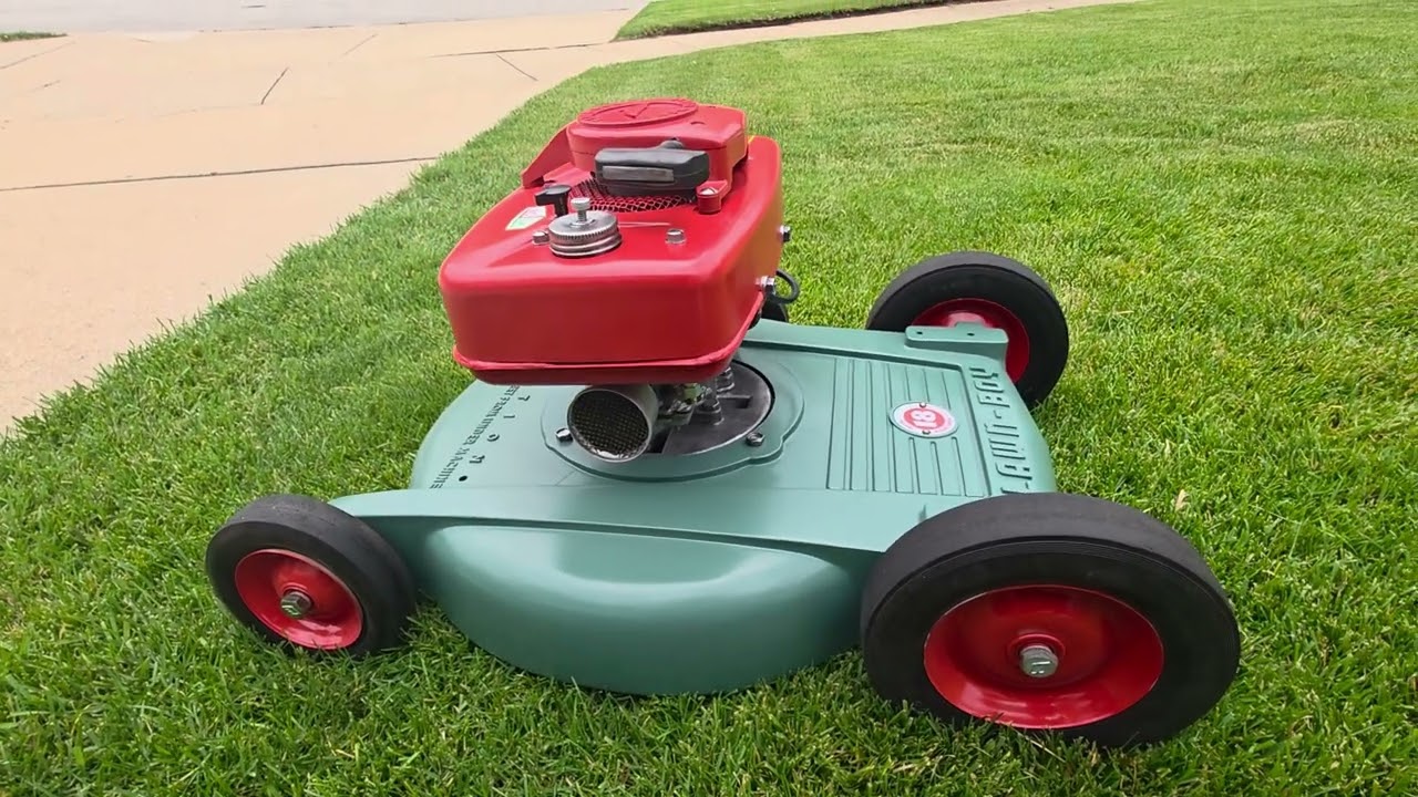 1955 Lawn-Boy restoration complete!
