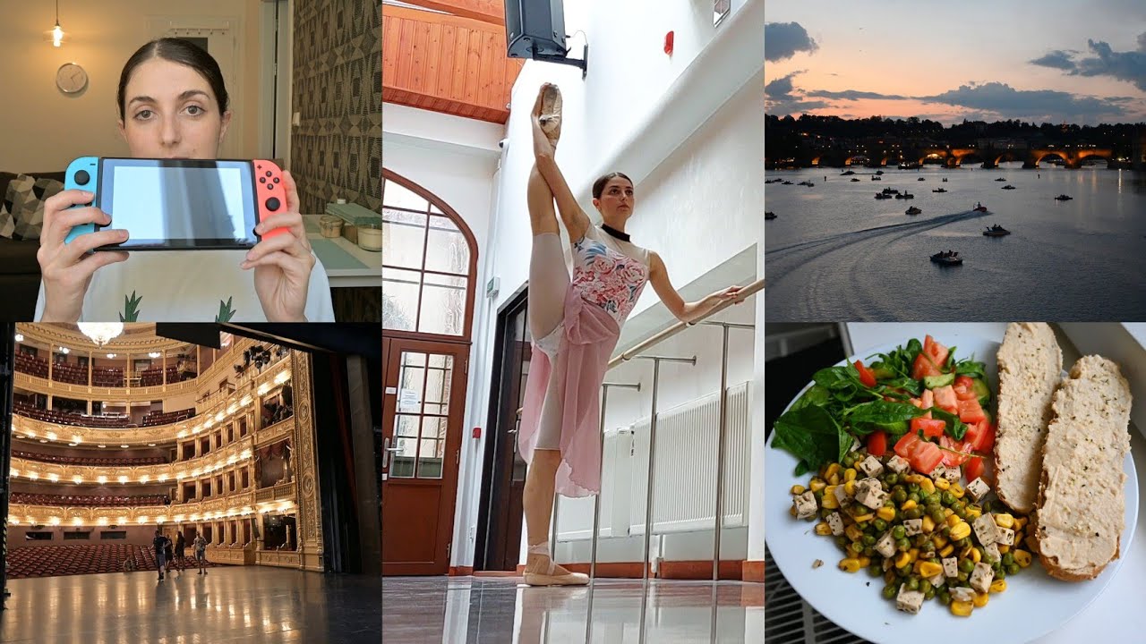 UN GIORNO NELLA MIA VITA🌈 Ballerina professionista a PRAGA🩰 Cosa mangio VEG🌱