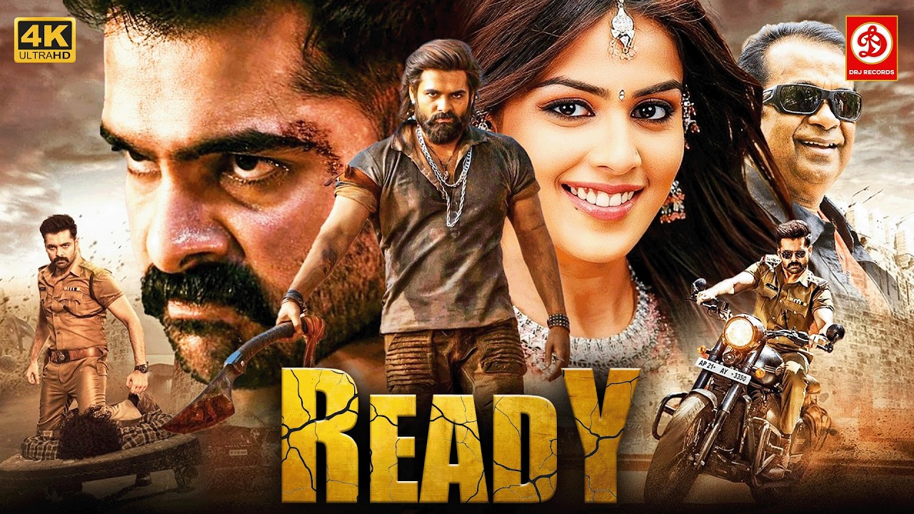Ram Pothineni - New Action Movie in Hindi Dubbed | Genelia D'Souza- Superhit south Film | Ready