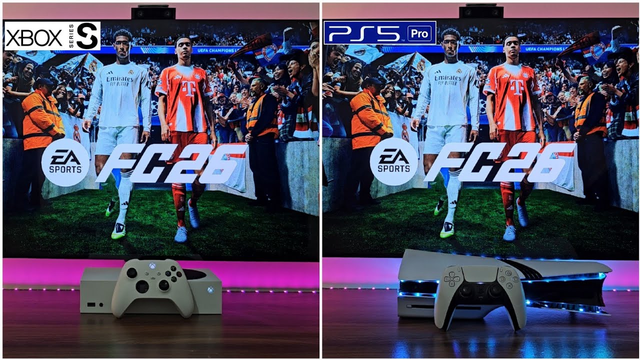 EA FC26 (Xbox Series S Vs PS5 PRO)